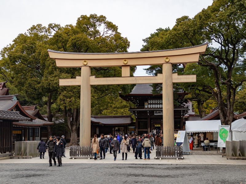 Dạo bước quanh ngôi đền Meiji Jingu đầy linh thiêng của Nhật Bản 2
