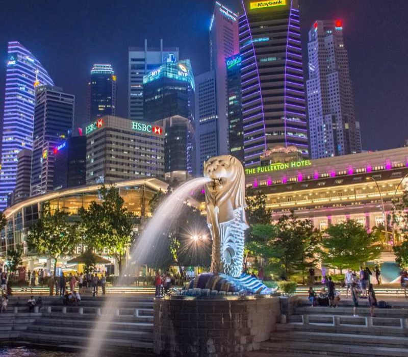 Merlion Park, công trình biểu tượng cho thời kỳ thịnh vượng tại Singapore