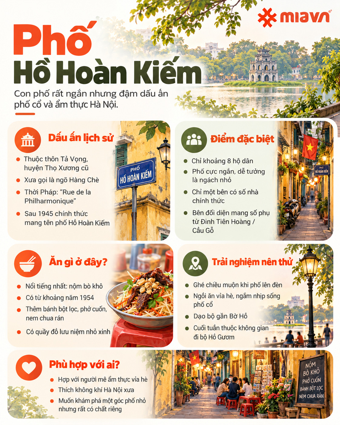 Phố Hồ Hoàn Kiếm, khám phá con phố ngắn nhất Hà Nội 2