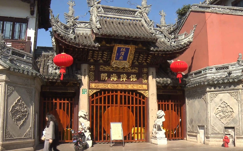 Thăm quan, trải nghiệm thực tế Miếu Thành Hoàng Thượng Hải 13