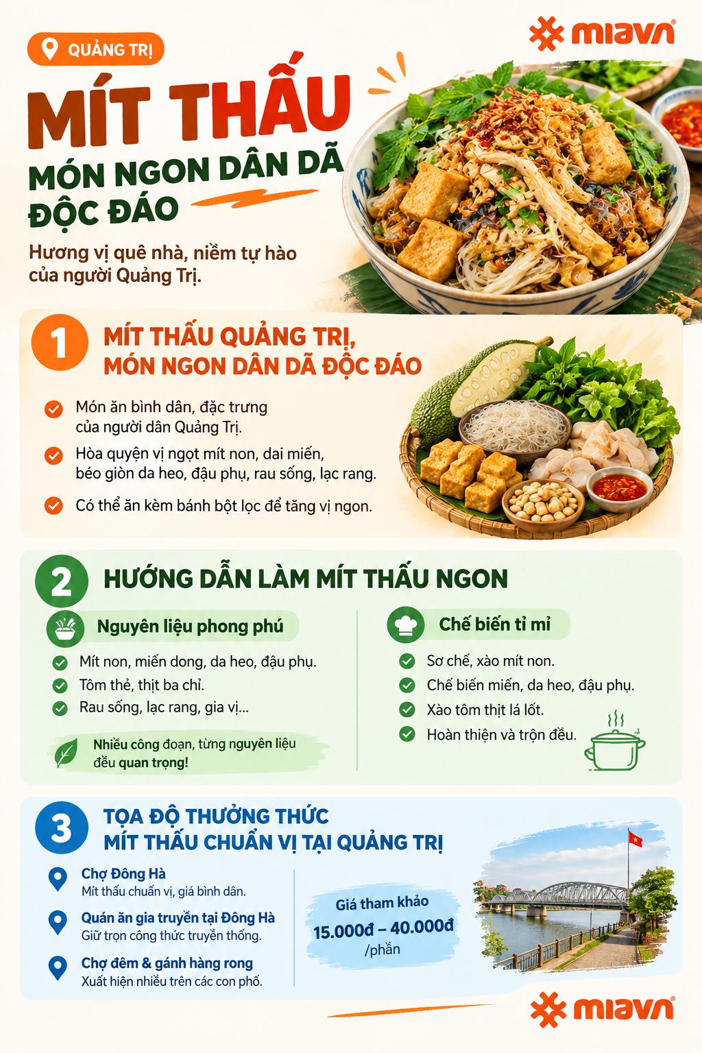 Mít thấu Quảng Trị, món ngon dân dã của vùng đất đầy nắng gió 2