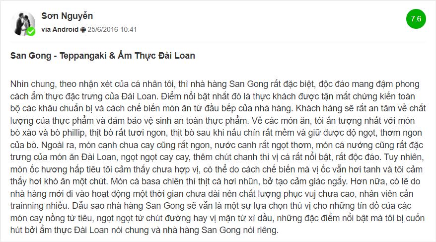 Một thoáng đặc biệt tại Teppangaki Ẩm Thực Đài Loan (San Gong Hai Phong) 26