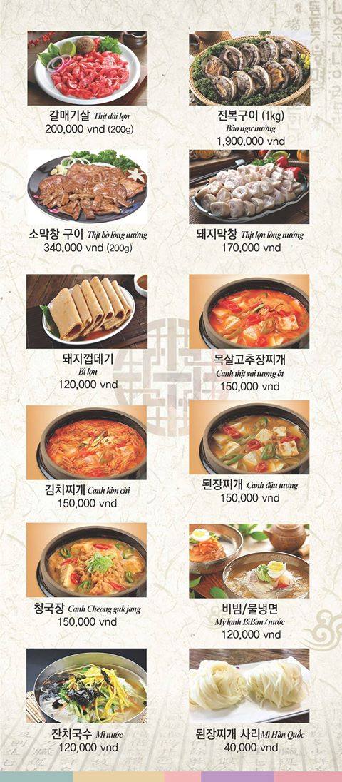 Muốn trải nghiệm thịt nướng chuẩn vị Hàn, bạn phải đến ngay Nhà hàng Samwon nhé 9