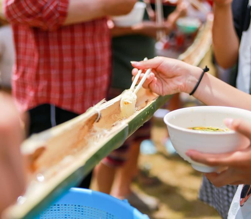 Nagashi Somen, món mì độc đáo và thanh nhã của Nhật Bản 3