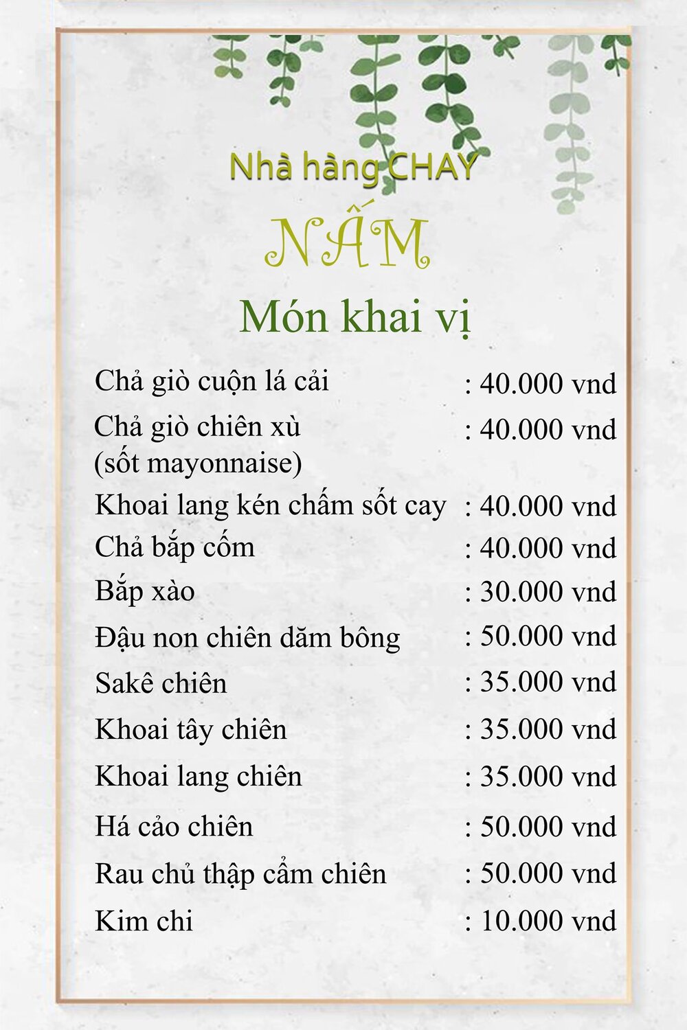 Nấm Restaurant, tinh hoa ẩm thực chay giữa lòng phố núi Pleiku 9