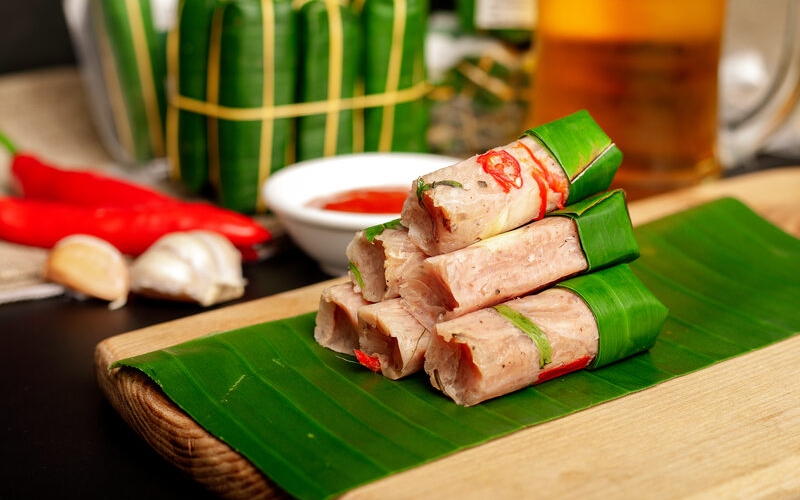 Thưởng thức hương vị nem chua Thanh Hóa gây thương nhớ 5