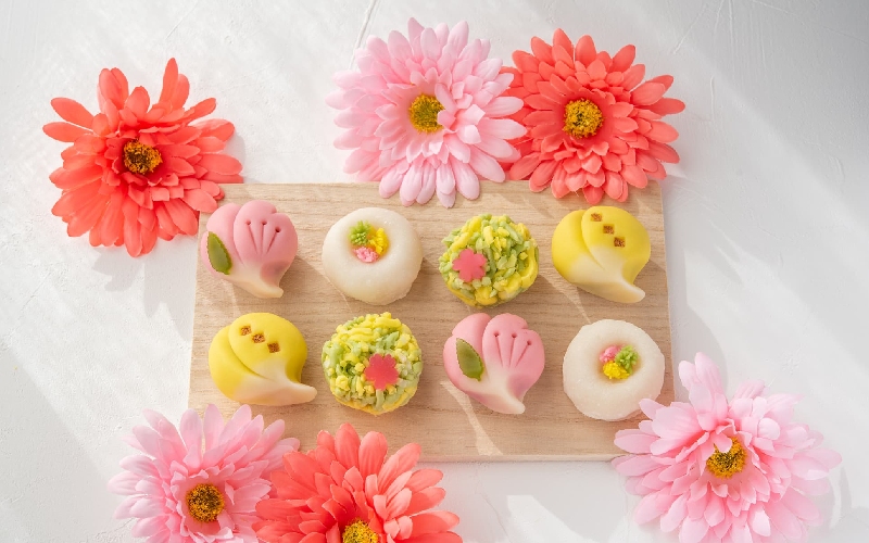 Nerikiri Là Gì? Khám Phá Tinh Hoa Wagashi Bốn Mùa Nhật Bản 4