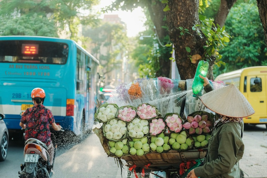 Nét thanh tao của Hà Nội giao mùa trên từng góc phố 5