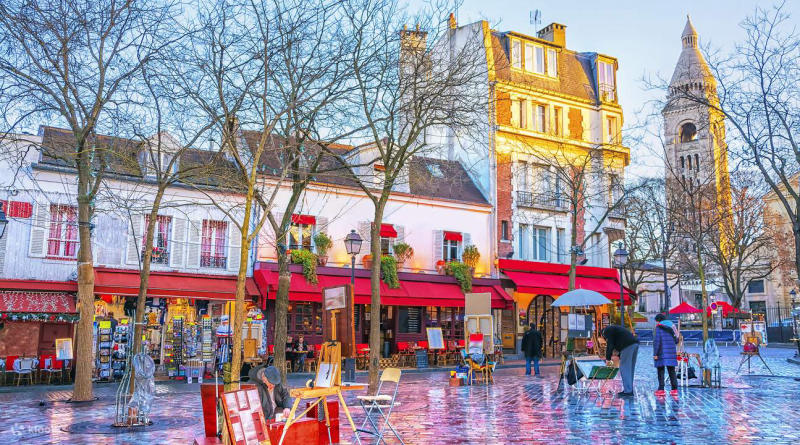 Đắm say trước ngọn đồi Montmartre thơ mộng, lãng mạn 10