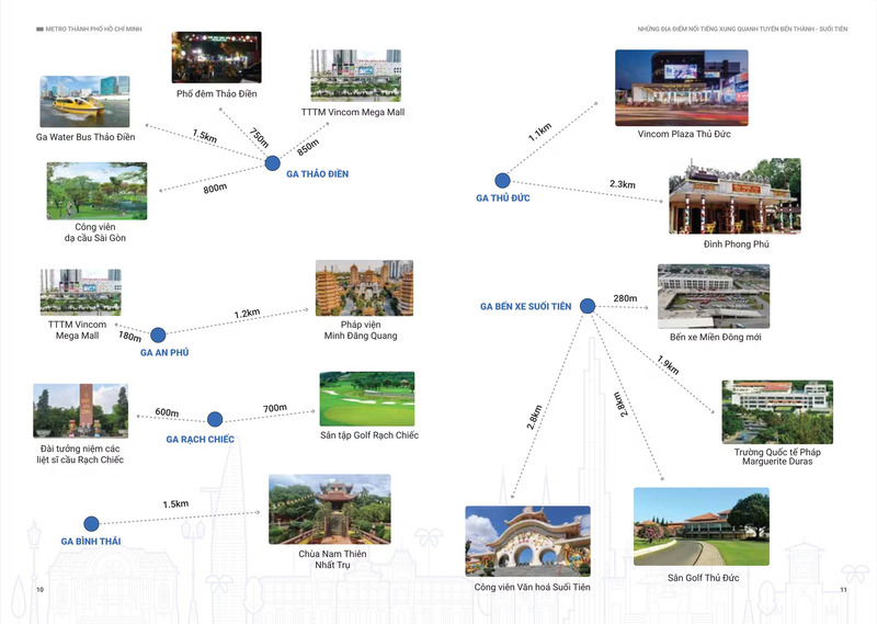 Khám phá 14 nhà ga Metro số 1 và các điểm du lịch xung quanh 10