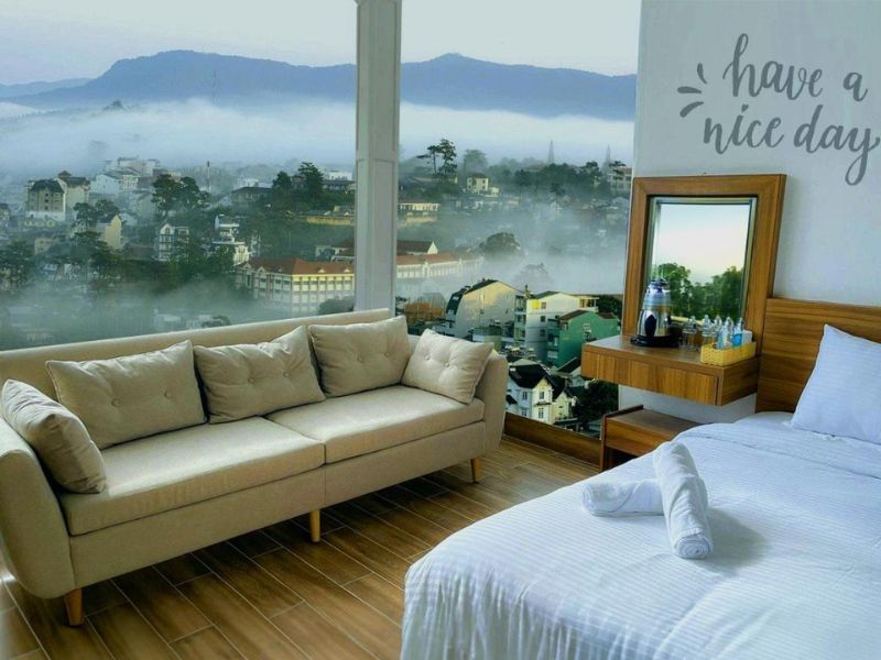 10 nhà nghỉ Đà Lạt có view đẹp, giá rẻ, vị trí đắc địa 10