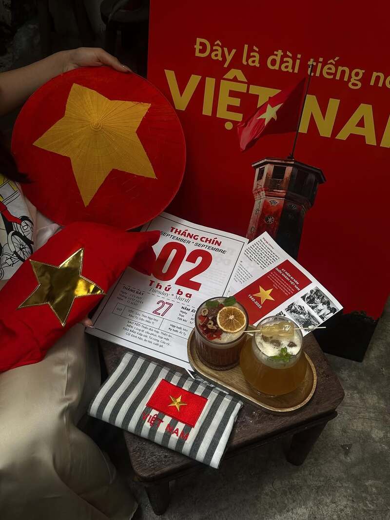 Ghé 11 quán cà phê concept “yêu nước” TP.HCM check-in 12