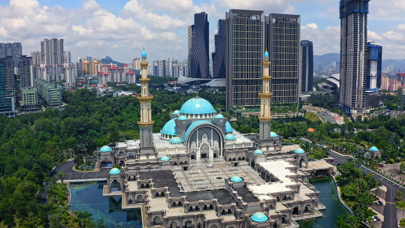 Ấn tượng trước Nhà thờ hồi giáo Federal Territory Mosque 6