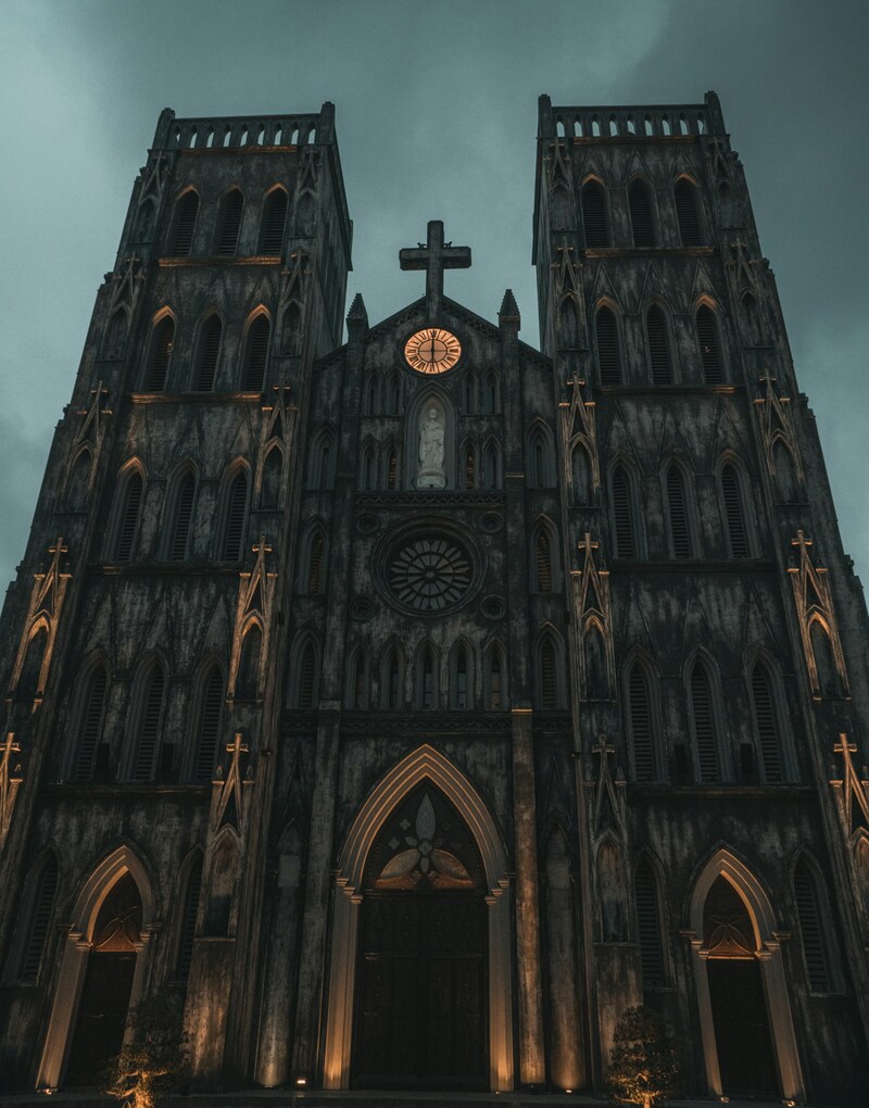 Nhà thờ lớn Hà Nội với kiến trúc Gothic nổi bật giữa lòng thủ đô 5