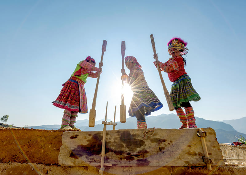 Nhà trình tường: Bản sắc văn hóa độc đáo về nghệ thuật kiến trúc vùng cao 10