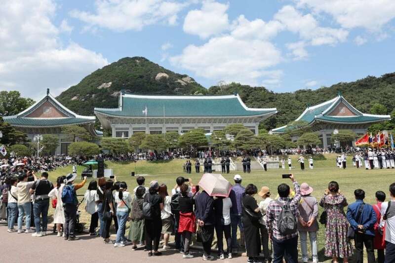 Nhà Xanh nơi ở của nhiều đời tổng thống Hàn Quốc 4