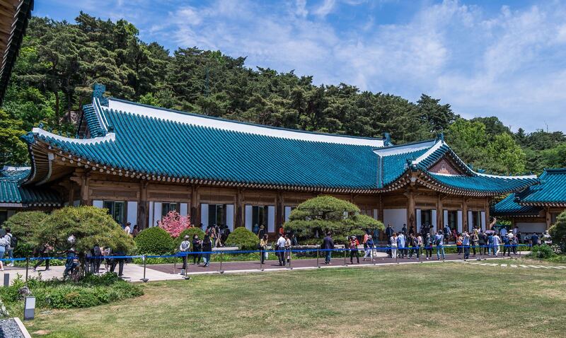 Nhà Xanh nơi ở của nhiều đời tổng thống Hàn Quốc 6