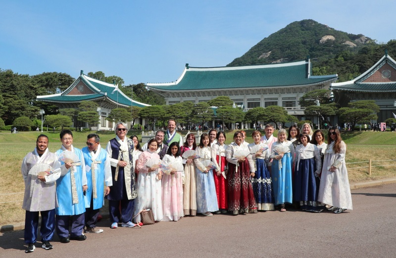 Nhà Xanh nơi ở của nhiều đời tổng thống Hàn Quốc 9