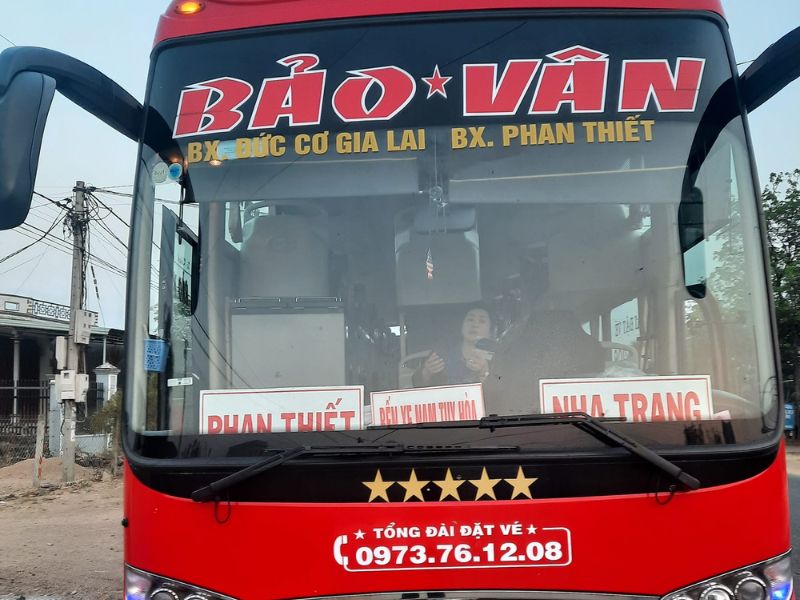 Nhà xe Bảo Vân: Lịch trình, giá vé và số điện thoại liên hệ 2