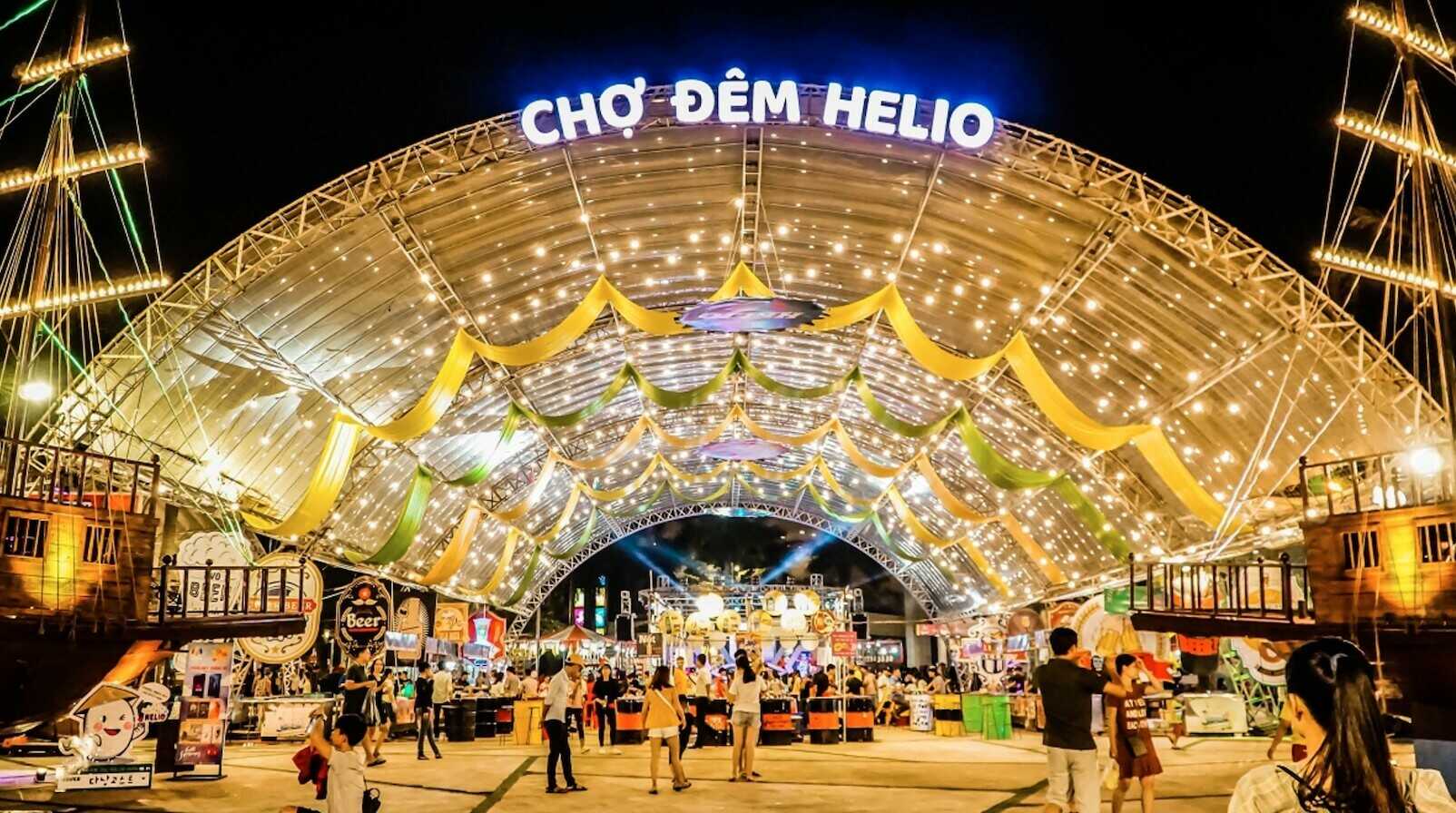 Oanh tạc chợ đêm Helio Đà Nẵng - Tổ hợp mua sắm, ẩm thực về đêm lớn nhất Đà Nẵng 2