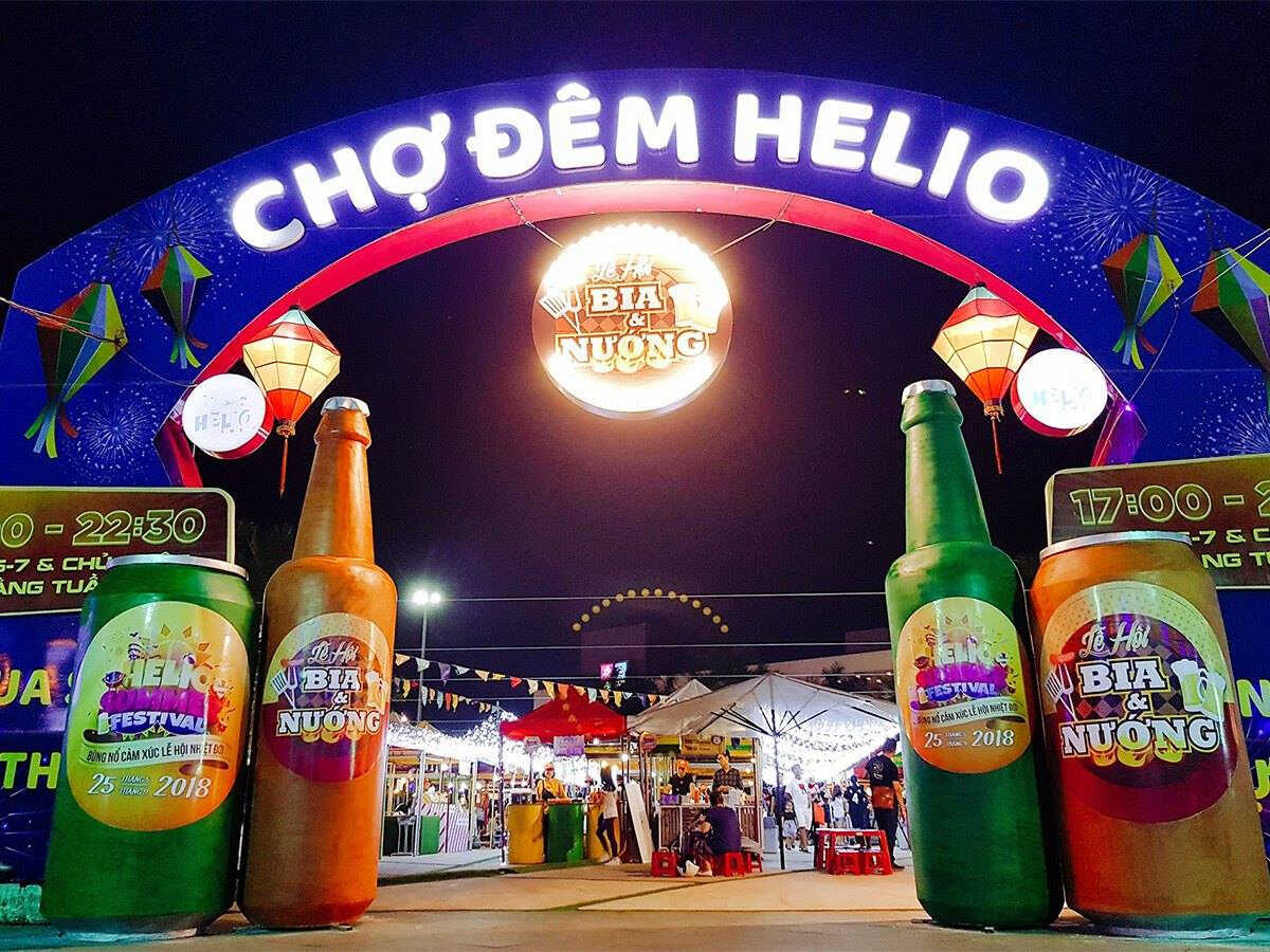 Oanh tạc chợ đêm Helio Đà Nẵng - Tổ hợp mua sắm, ẩm thực về đêm lớn nhất Đà Nẵng 19