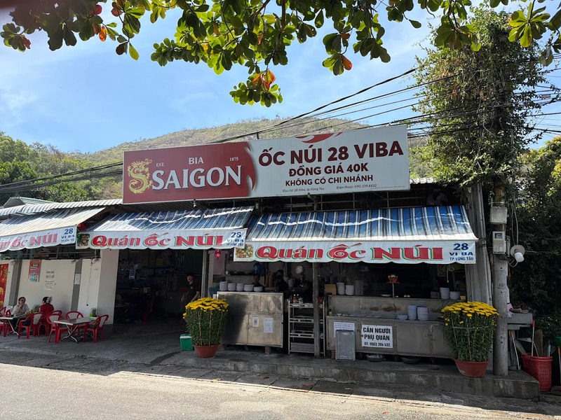 Ốc Núi Vũng Tàu, quán ốc chill bậc nhất trên đường lên Núi Lớn 7