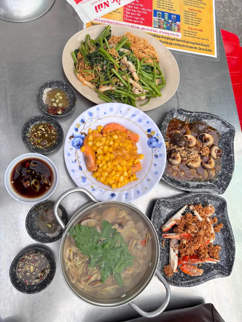 Ốc Núi Vũng Tàu, quán ốc chill bậc nhất trên đường lên Núi Lớn 4