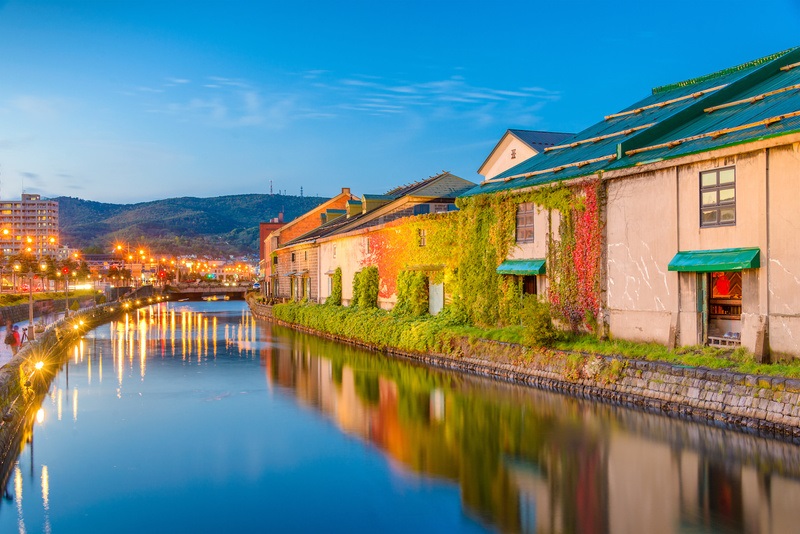 Otaru thành phố cảng duyên dáng ở Hokkaido Nhật Bản 2