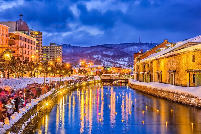 Otaru thành phố cảng duyên dáng ở Hokkaido Nhật Bản 4