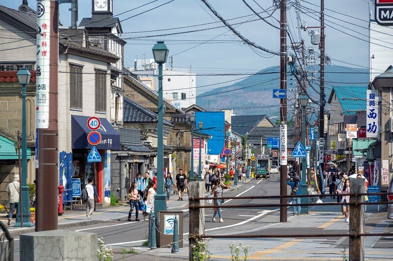 Otaru thành phố cảng duyên dáng ở Hokkaido Nhật Bản 8