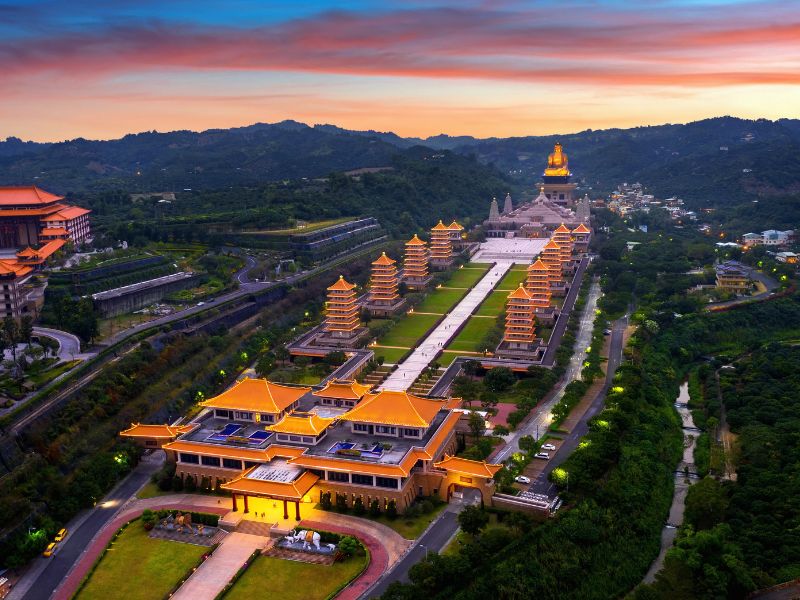 Phật Quang Sơn Tự, cuộc hành hương về kinh đô Phật giáo xứ Đài 5