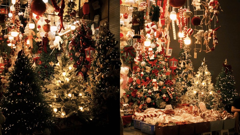Phố Hàng Mã lung linh trước thềm Noel 2025 2