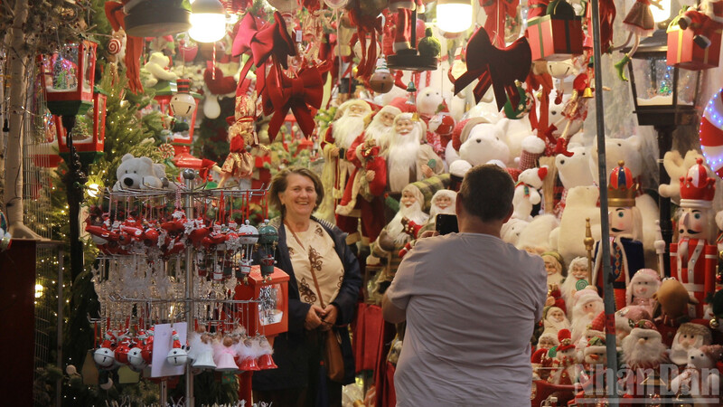 Phố Hàng Mã lung linh trước thềm Noel 2025 14