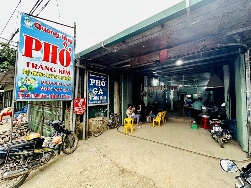 Tinh túy phở Tráng Kìm treo gió ở Hà Giang 2