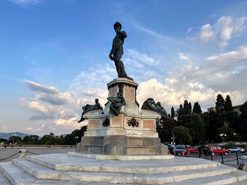 Piazzale Michelangelo quảng trường mang tầm nhìn toàn cảnh Florence Ý 3