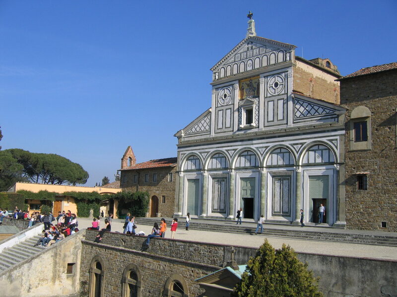 Piazzale Michelangelo quảng trường mang tầm nhìn toàn cảnh Florence Ý 7