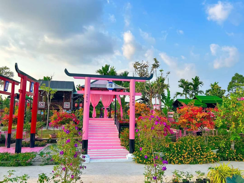 Khám phá Pink House, khu du lịch ngọt ngào nhất Đồng Tháp 8