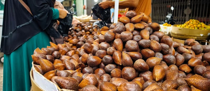Quả salak Indonesia, loại trái cây vảy rắn độc đáo trong ẩm thực xứ vạn đảo 7