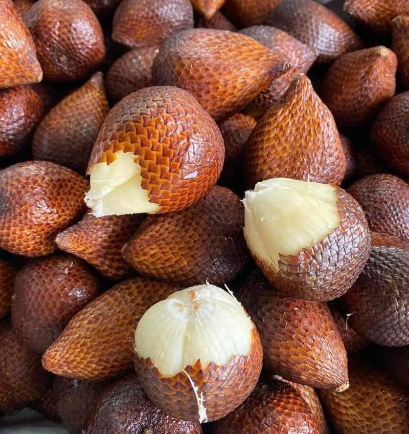 Quả salak Indonesia, loại trái cây vảy rắn độc đáo trong ẩm thực xứ vạn đảo 8