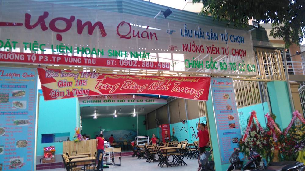 Quán ăn hải sản 7 Lượm – Không gian ăn uống siêu to khổng lồ giữa trung tâm Vũng Tàu 2