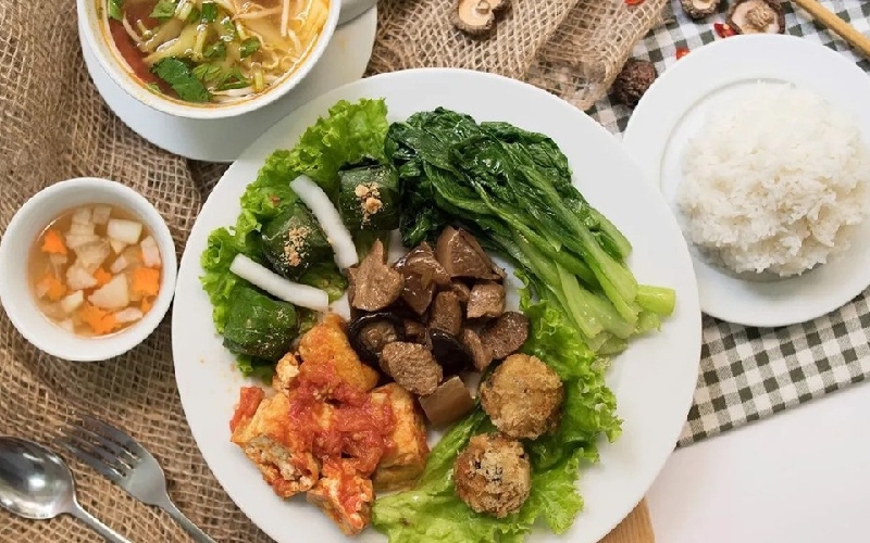 Top 15 quán chay Gò Vấp ngon, thanh tịnh cho bữa ăn an lành 2