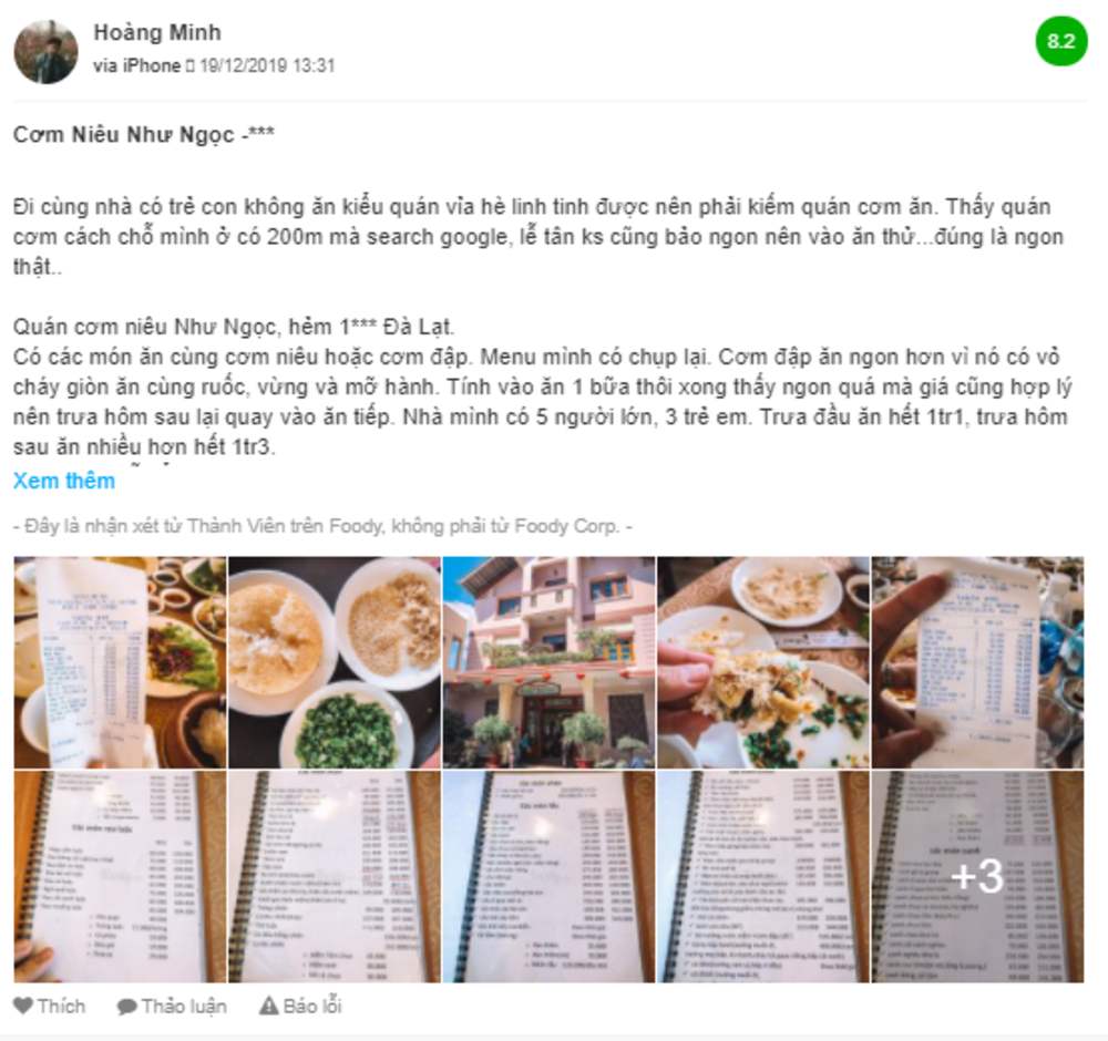 Quán cơm niêu Như Ngọc – Tinh hoa của văn hóa ẩm thực Việt 14