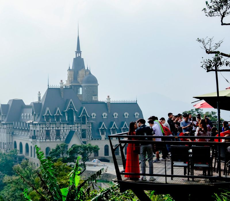 Quán Gió Tam Đảo: Tọa độ săn mây cùng view lâu đài cực đỉnh 3