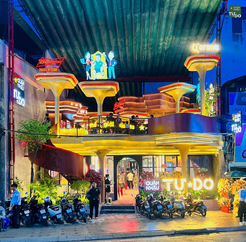 17 cơ sở Quán Nhậu Tự Do tại Hà Nội với không gian độc đáo 9