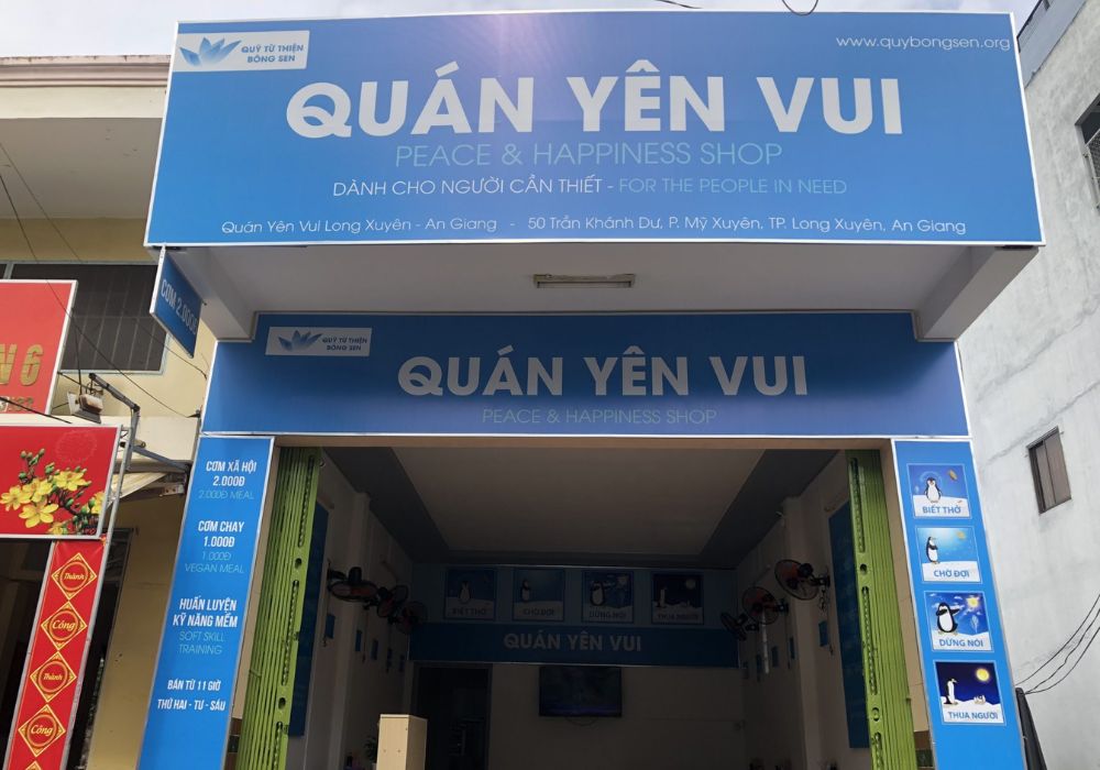 Quán Yên Vui Long Xuyên và những hoạt động thiện nguyện ý nghĩa 2