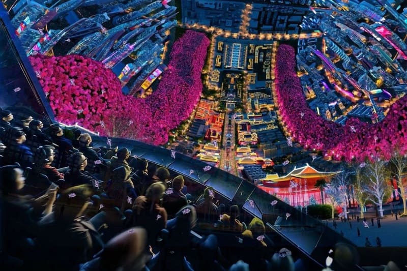 Raffles City Chongqing, tổ hợp kiến trúc hoành tráng Trùng Khánh 7