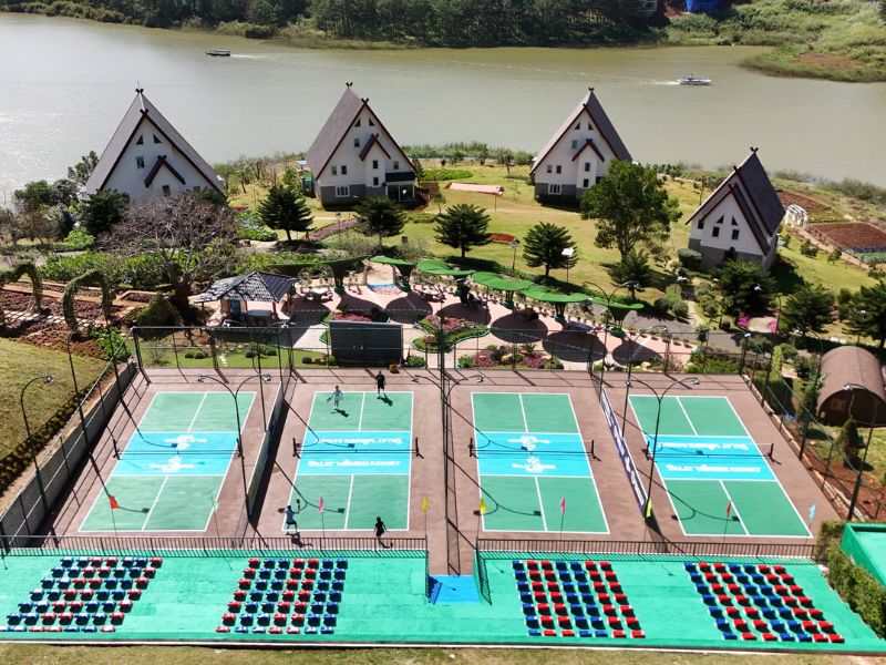 Gợi ý 13 resort có sân pickleball đẹp, tiện nghi tại Việt Nam 7