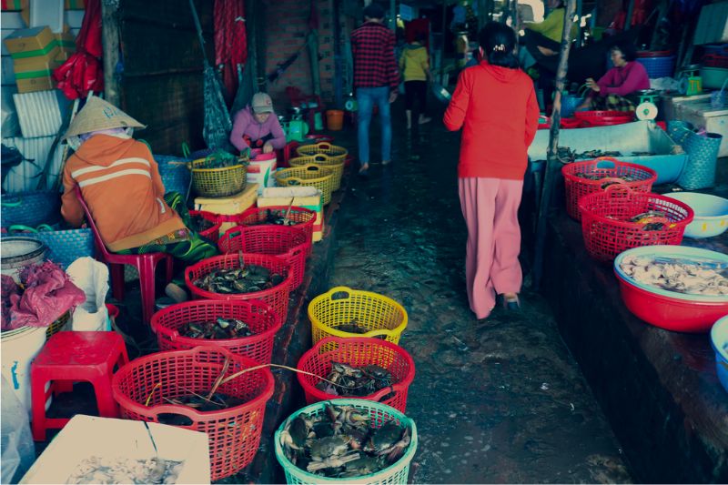 Review biển Thạnh Phú và trải nghiệm mua sắm tại chợ hải sản 3
