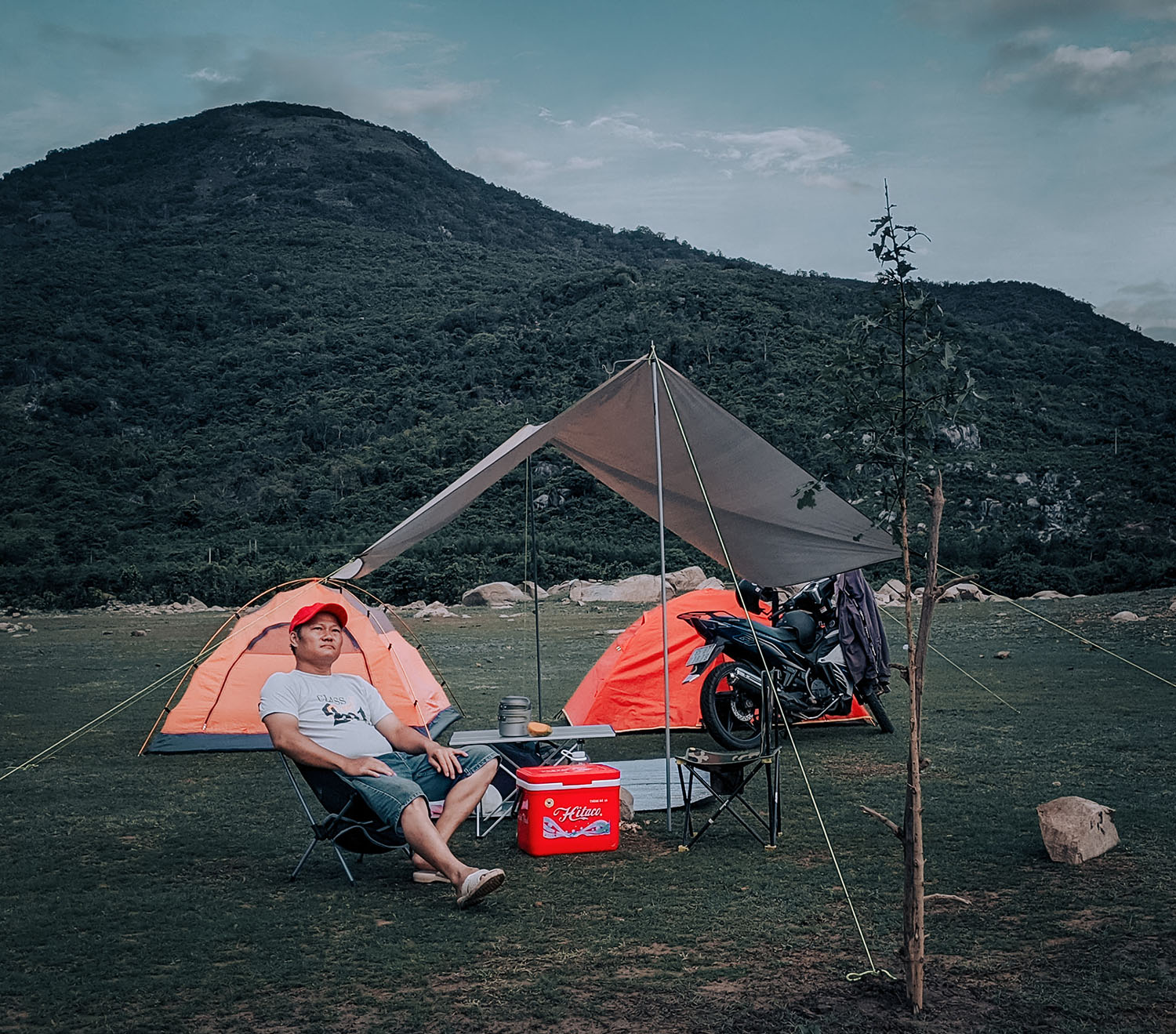 Review camping Ninh Thuận cực thú vị tại Hồ Sông Trâu 6
