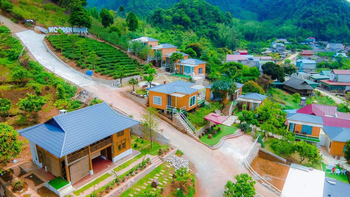 Review homestay Wooden House Mộc Châu cực chi tiết 2